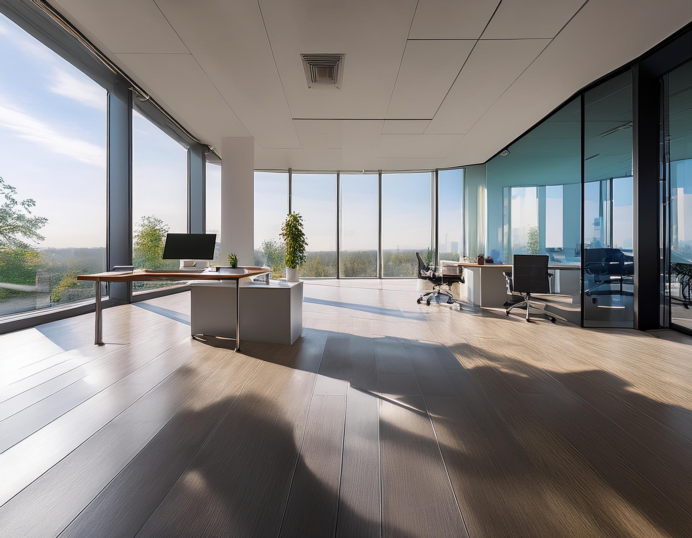 Elegante Büroräume der Steuerkanzlei Bernd Rumpf in Frankfurt am Main.